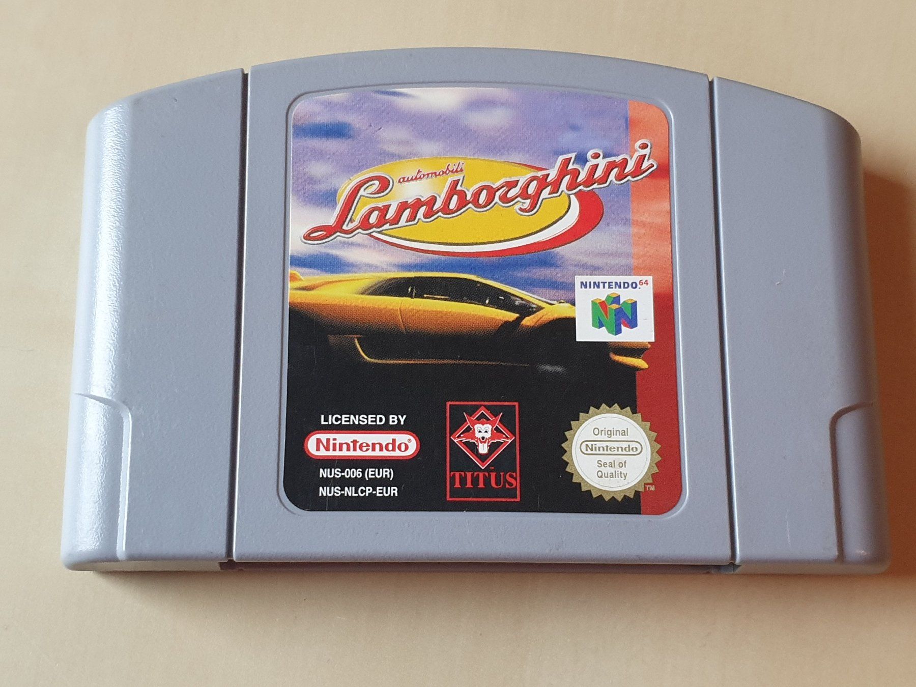 Nintendo Giochi: Lamborghini – Usato da Stansstad venduto da collectorsshop