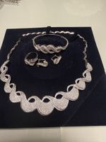 Wunderschönes Schmuckset, 1 mal getragen Silber 925