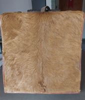 Vintage Kuhfell Tasche, Echtleder, Handgefertigt, Top!