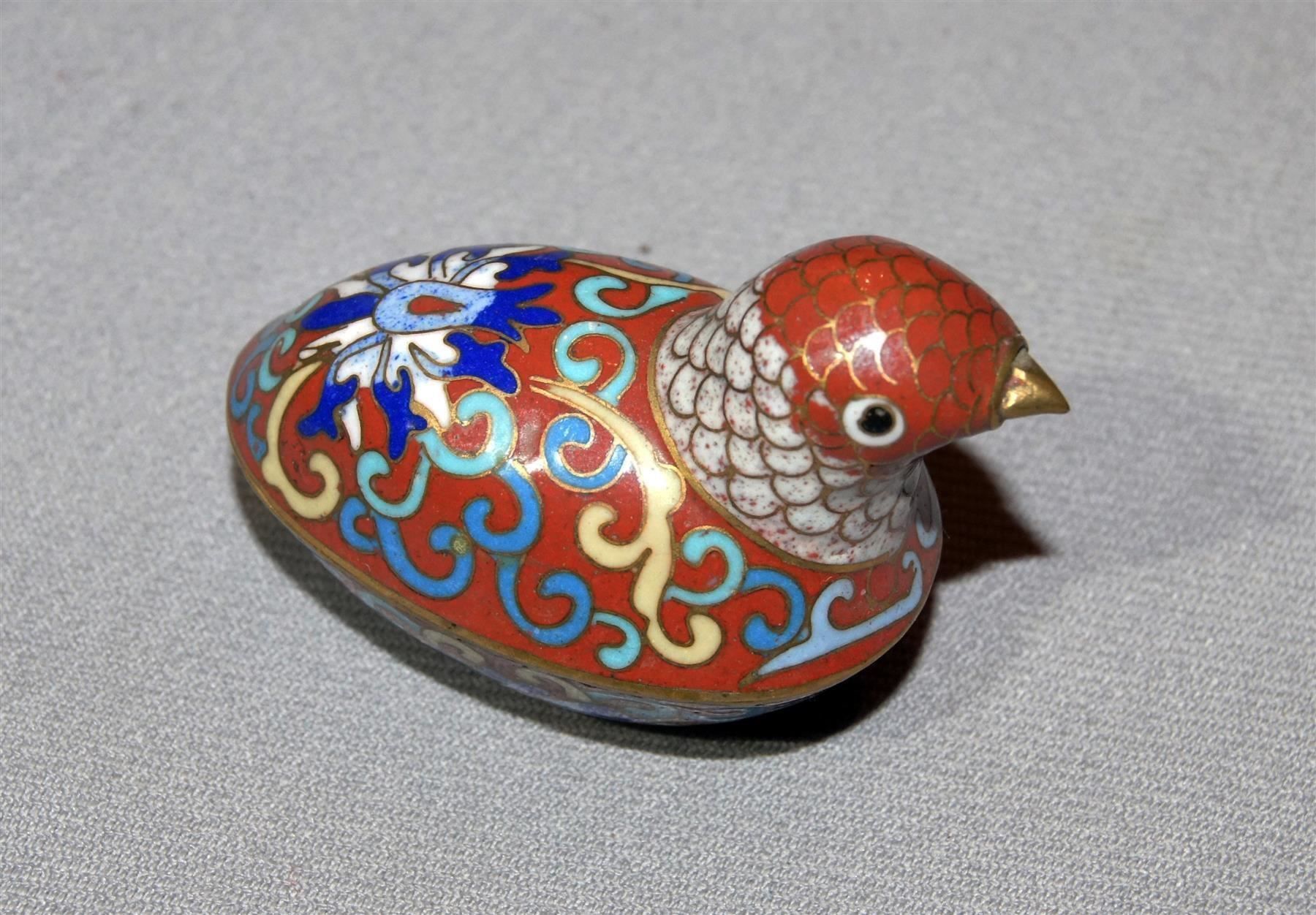 Altro in Cosmetici & Cura: (Pillen-) Dösli Cloisonné Vogel (Nr. 2) – Usato da Geroldswil venduto da ARTEFACTO 1