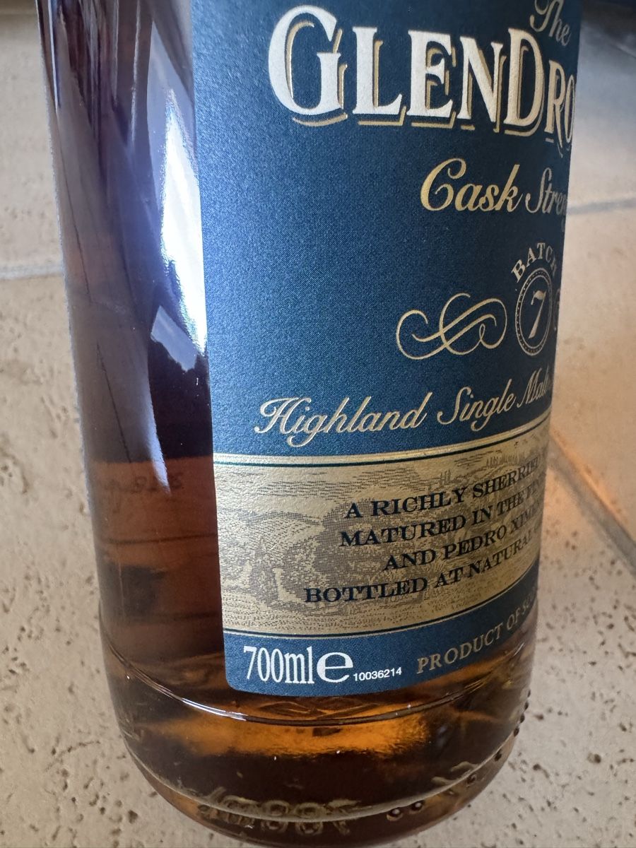 Glendronach Bevande alcoliche: The GlenDronach Cask Strength Batch 7 Highland Single Malt S – Nuovo e nell'imballaggio originale da Hergiswil NW venduto da wert721 4