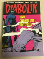 DIABOLIK  SPREGEVOLE OMICIDIO inedito N° 1 ANNO 1990 ( XXIX