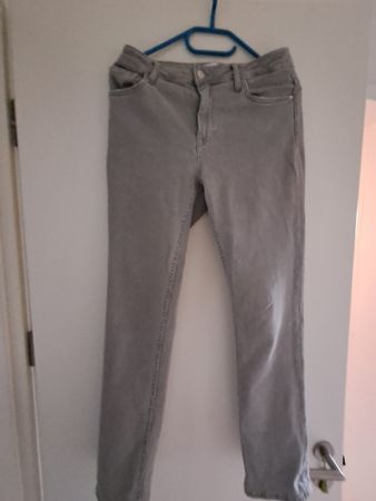 Jeans MNG femme gris taille 38 slim bon état