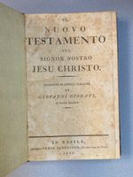 nuovo testamento  - 1812