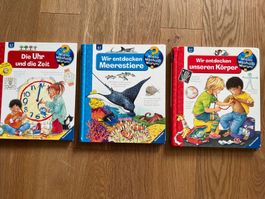 3 Bilderbücher Wieso Weshalb Warum