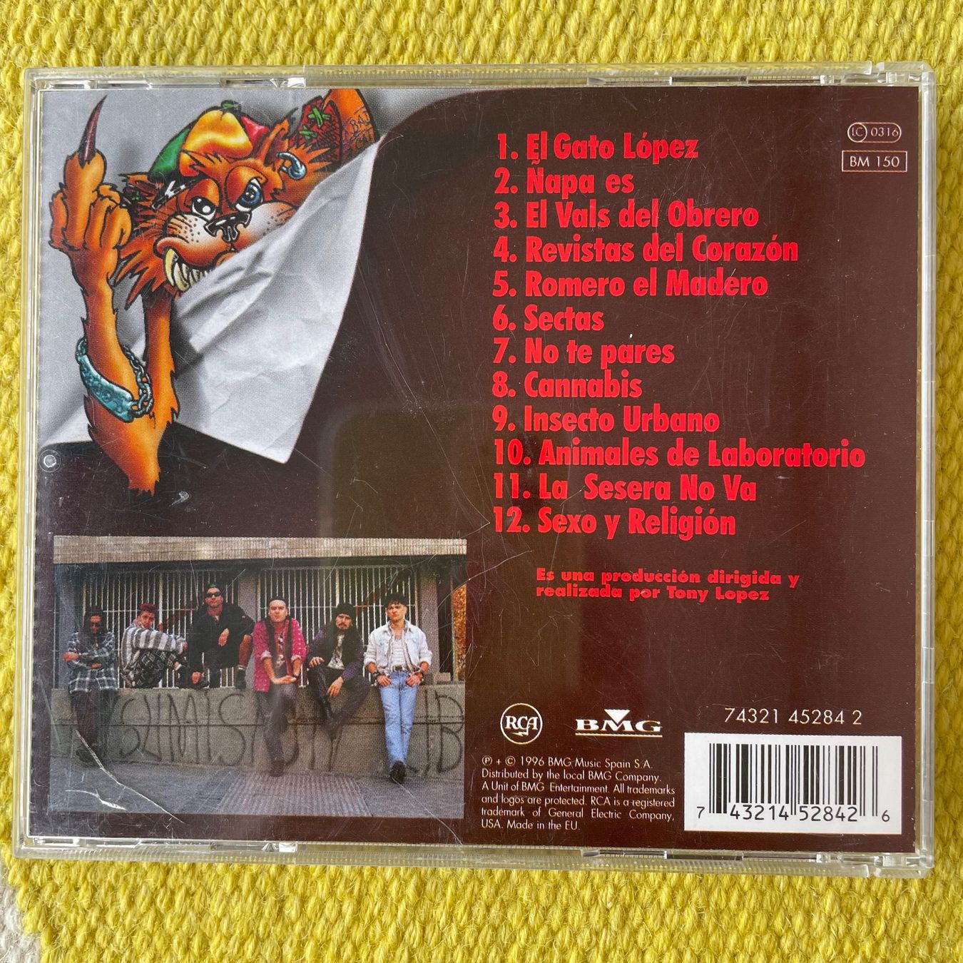 CD: SKA-P-EL VALS DEL OBRERO – Usato da Rorschacherberg venduto da CD-Roli 1