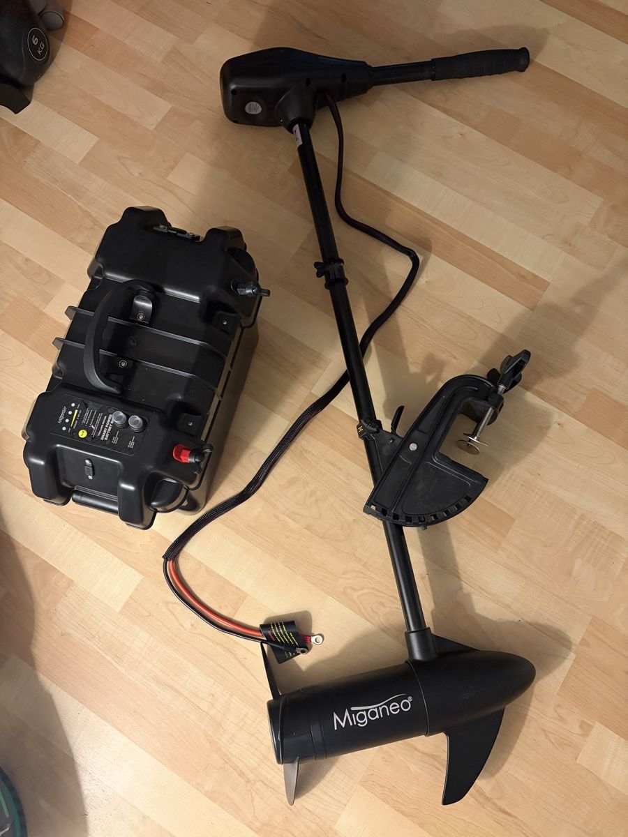 Boote: Intex Excursion 5 Schlauchboot mit E-Motor und Paddel – Neu (gemäss Beschreibung) aus Galgenen von Miachelle 4