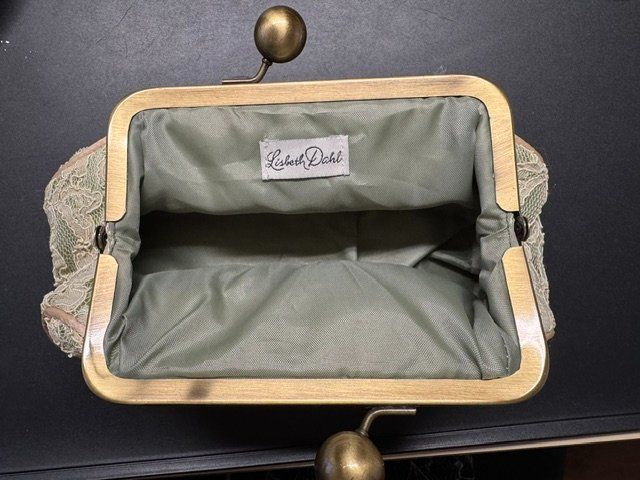 Borse da donna: Lisbeth Dahl kleines Täschchen/Clutch mit Spitze – Usato da Horn venduto da cava04 1
