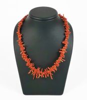 Collier avec corail