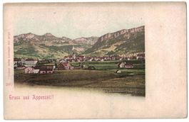Gruss aus Appenzell! geschätzt 1895 (Hersche's Bazar)