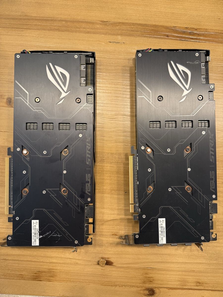 Asus Cartes graphiques: Grafikkarten ASUS ROG Strix Set 2 Stück – D'occasion à Oberglatt ZH par vabend 5
