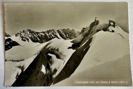 Jungfraujoch mit plateau & Sphinx 1956