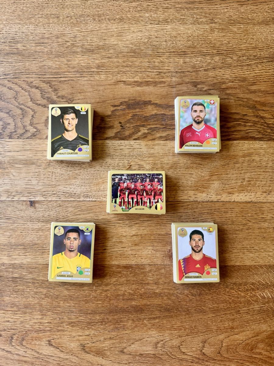 Panini Carte collezionabili: Panini WM 2018, 250 Sticker – Nuovo (secondo la descrizione) da Emmenbrücke venduto da Lukee1901