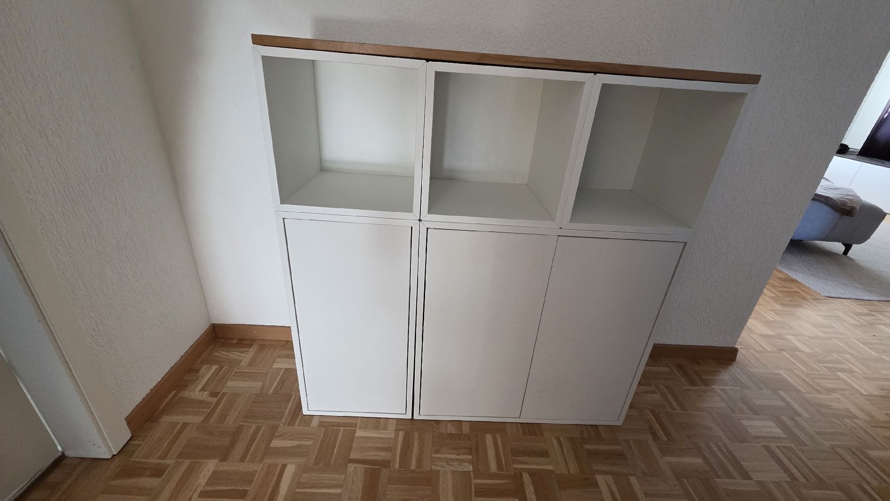 Scaffali: ikea Eket Elemente mit schöner Holzplatte – Usato da St. Gallen venduto da Isabelle1234 4