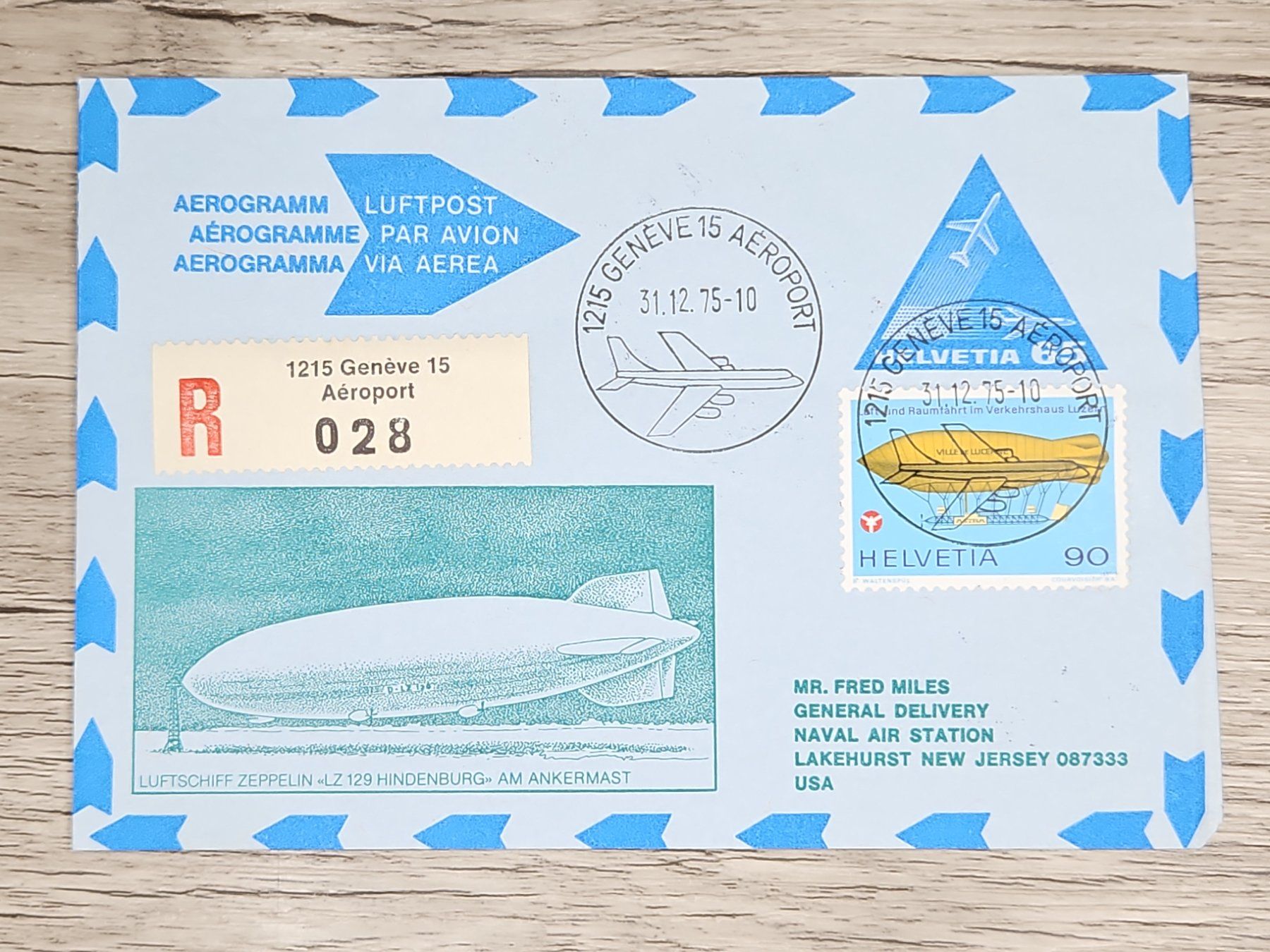 Tutti i francobolli: CL03 Enveloppe + Timbre Suisse 1975 – Usato da Cousset venduto da Patrick_Collections