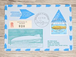 CL03 Enveloppe + Timbre Suisse 1975