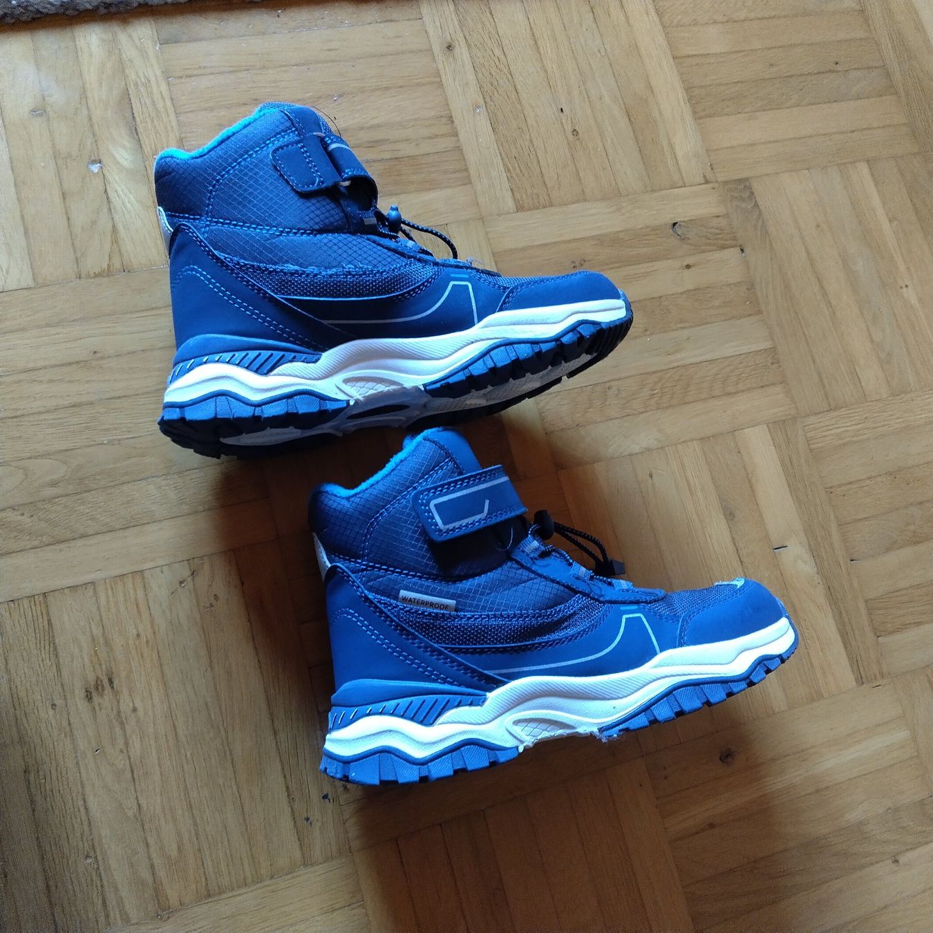 Scarpe da uomo: Kinder Winterschuhe blau Grösse 33 – Usato da Oberdorf NW venduto da niederj 5