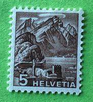 Nr.285 Landschaftsbilder Briefmarken Ungestempelt 