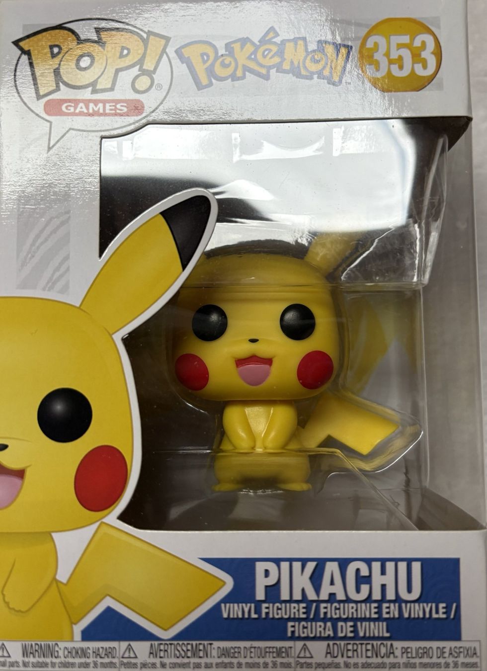 Funko Statuette: Funko Pop Games - 353 - Pokemon - Pikatchu – Nuovo e nell'imballaggio originale da Meisterschwanden venduto da McSchein