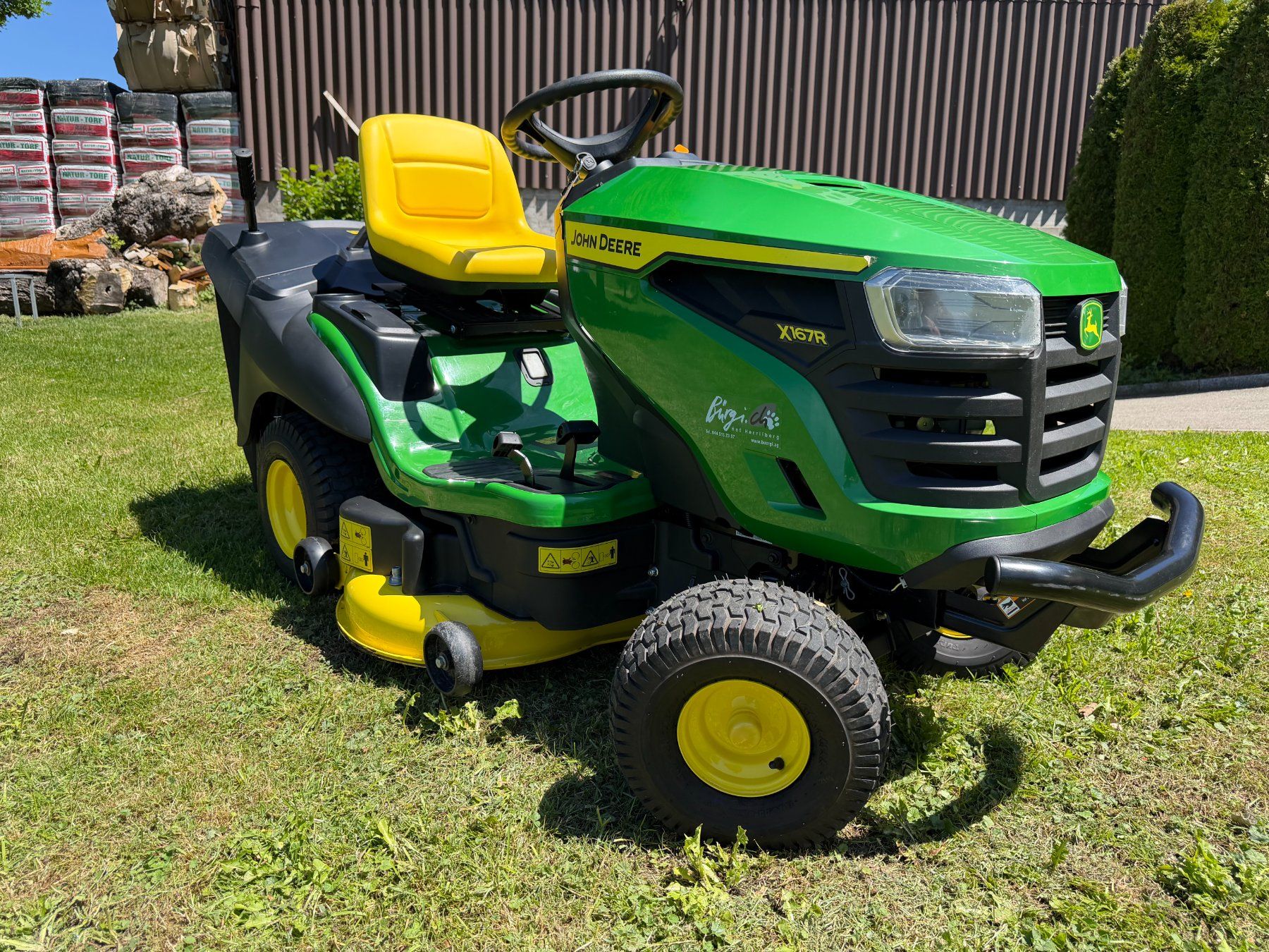 Tagliaerba: Rasentraktor John Deere X167R – Usato da Herrliberg venduto da Herby7 3