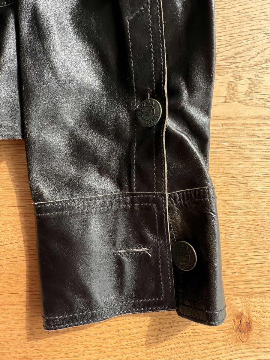 Armani Giacche: Lederjacke Von Armani Jeans – Usato da Allschwil venduto da Frida015 8