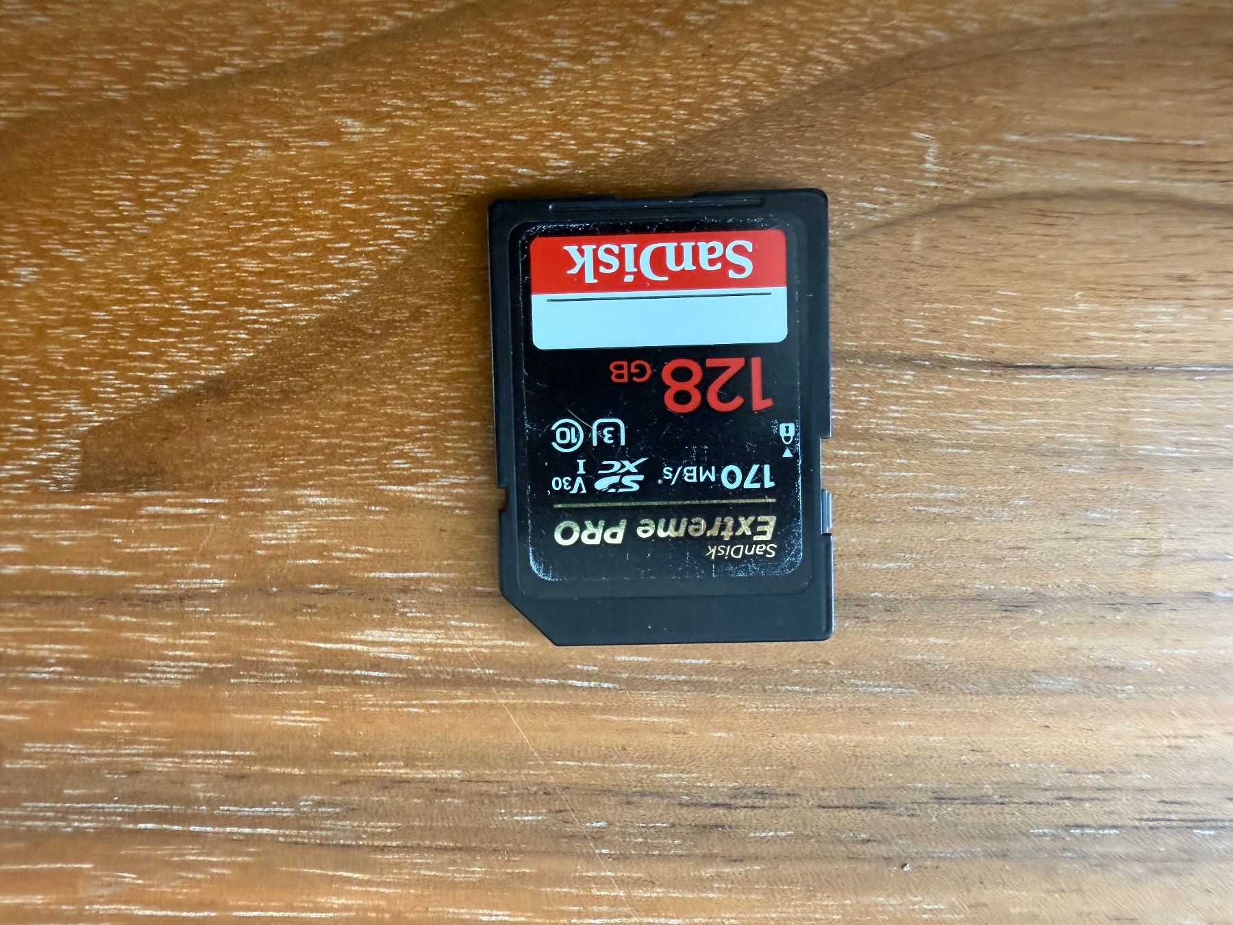 Sandisk Speicherkarten: SD Karte 128GB – Gebraucht aus Zürich von sgmiles