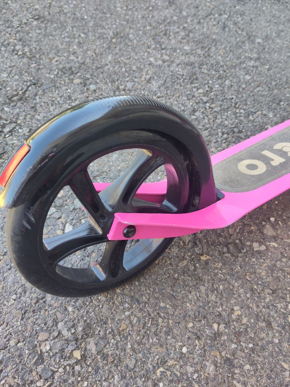 Micro Kickboard: micro cruiser T-Bar, pink, gebraucht  – Gebraucht aus Dettighofen Lengw. von mai_75wt 3