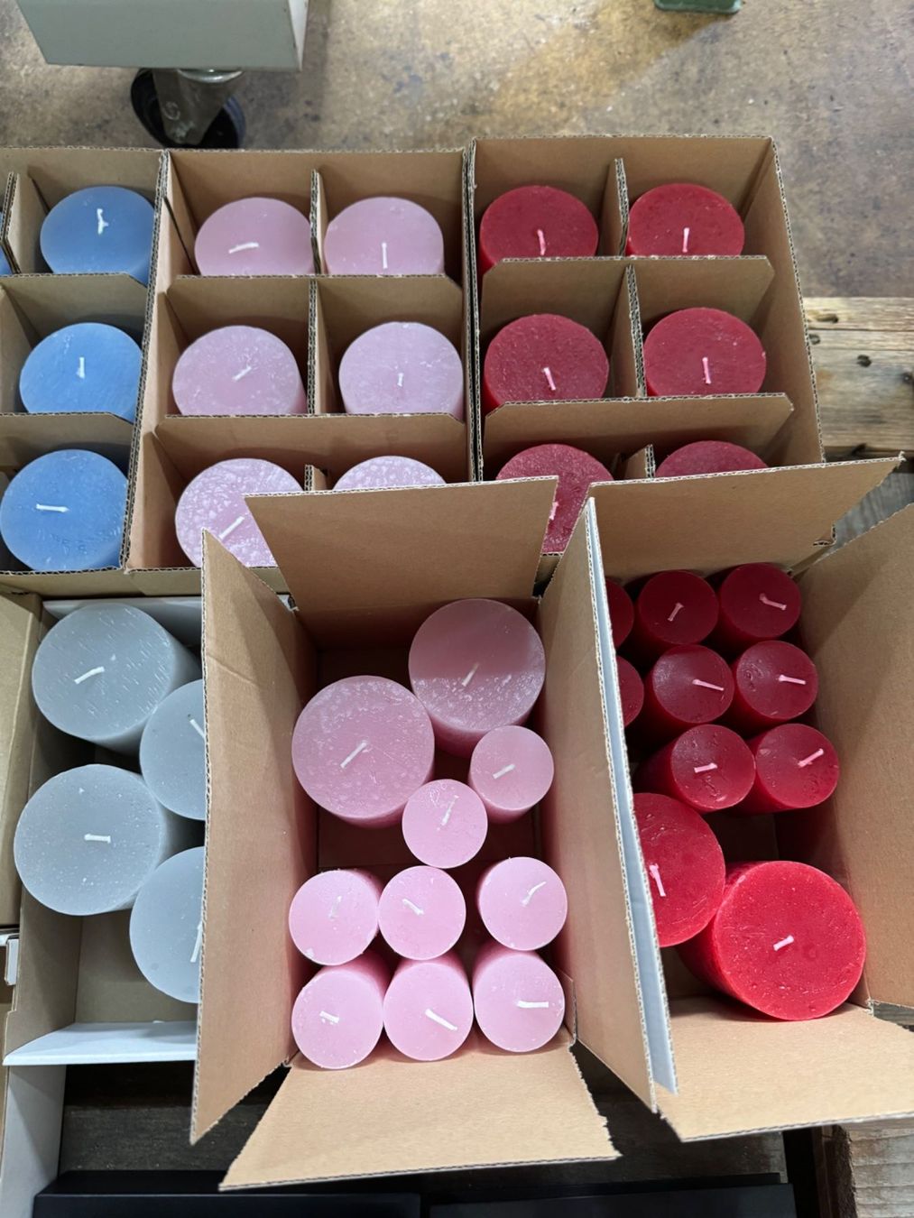 Kerzen: 478 Posten Raureifkerzen aus Liquidation – Gebraucht aus Derendingen von Meisterstuecke 2
