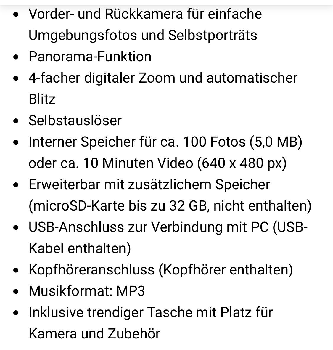 Vtech Fotocamera: Vtech Kidizoom Touch 5.0 + Tasche + Kopfhörer – Usato da Zürich venduto da giovannisp 3