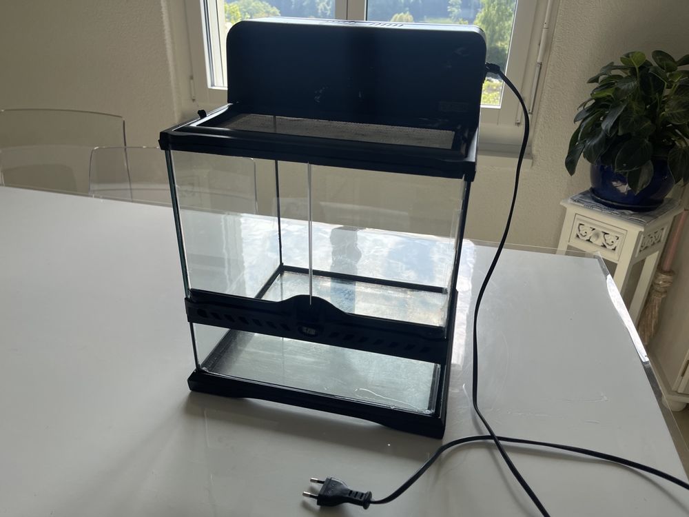 Exo terra Natürliches Terrarium für Reptilien/Amphibien 45 x 45 x 90 cm