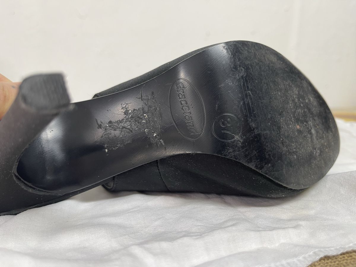 Graceland Damenschuhe: Graceland Sommer Pumps Schwarz, Gr. 37 – Gebraucht aus Meikirch von Hilfe_Waisentiere 3