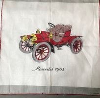 Taschentuch Auto Mercedes 1903 von Kreier