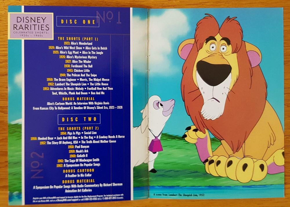 Walt Disney Treasures - Disney Rarities: Celebrated Shorts (Gebraucht ...