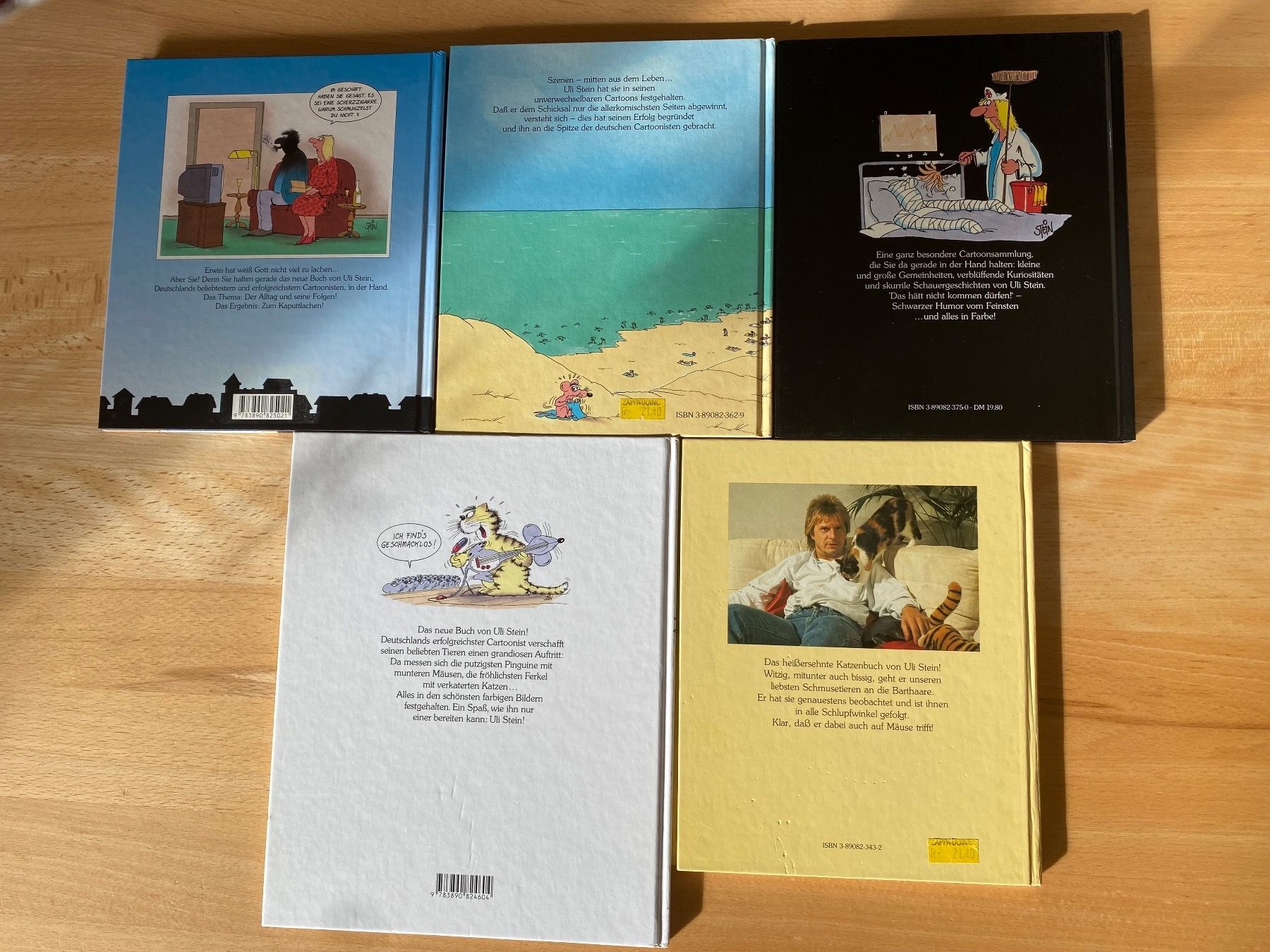 Libri: 5 lustige Comics Bücher von Uli Stein/Lappan – Usato da Schwarzenburg venduto da Michellu 4