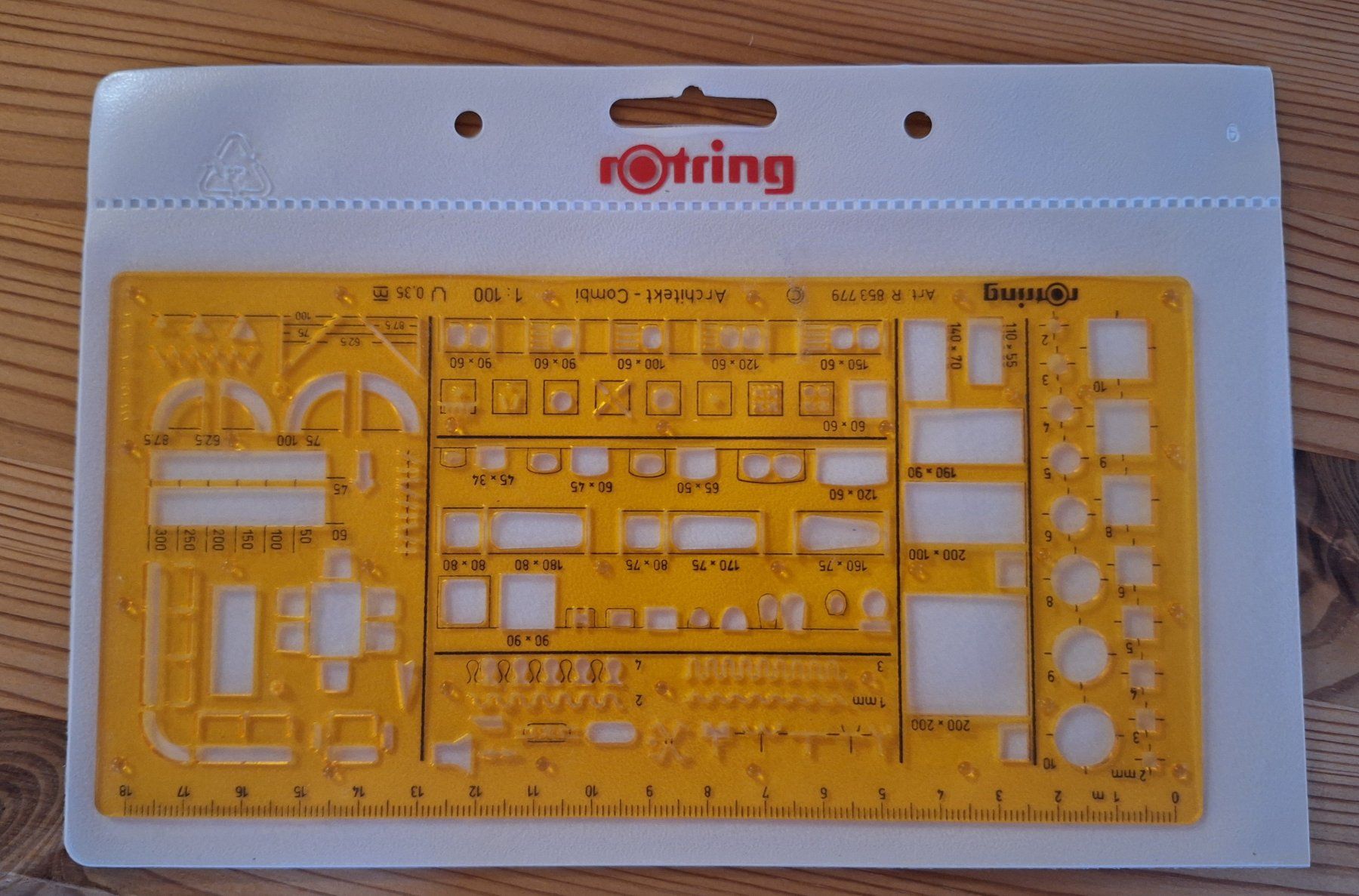 Rotring Pochoirs: 8 Stk. ROTRING- Schablonen – D'occasion à Bargen BE par AladinPeter 2