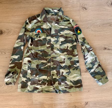 Veste camouflage Mother patches brodés