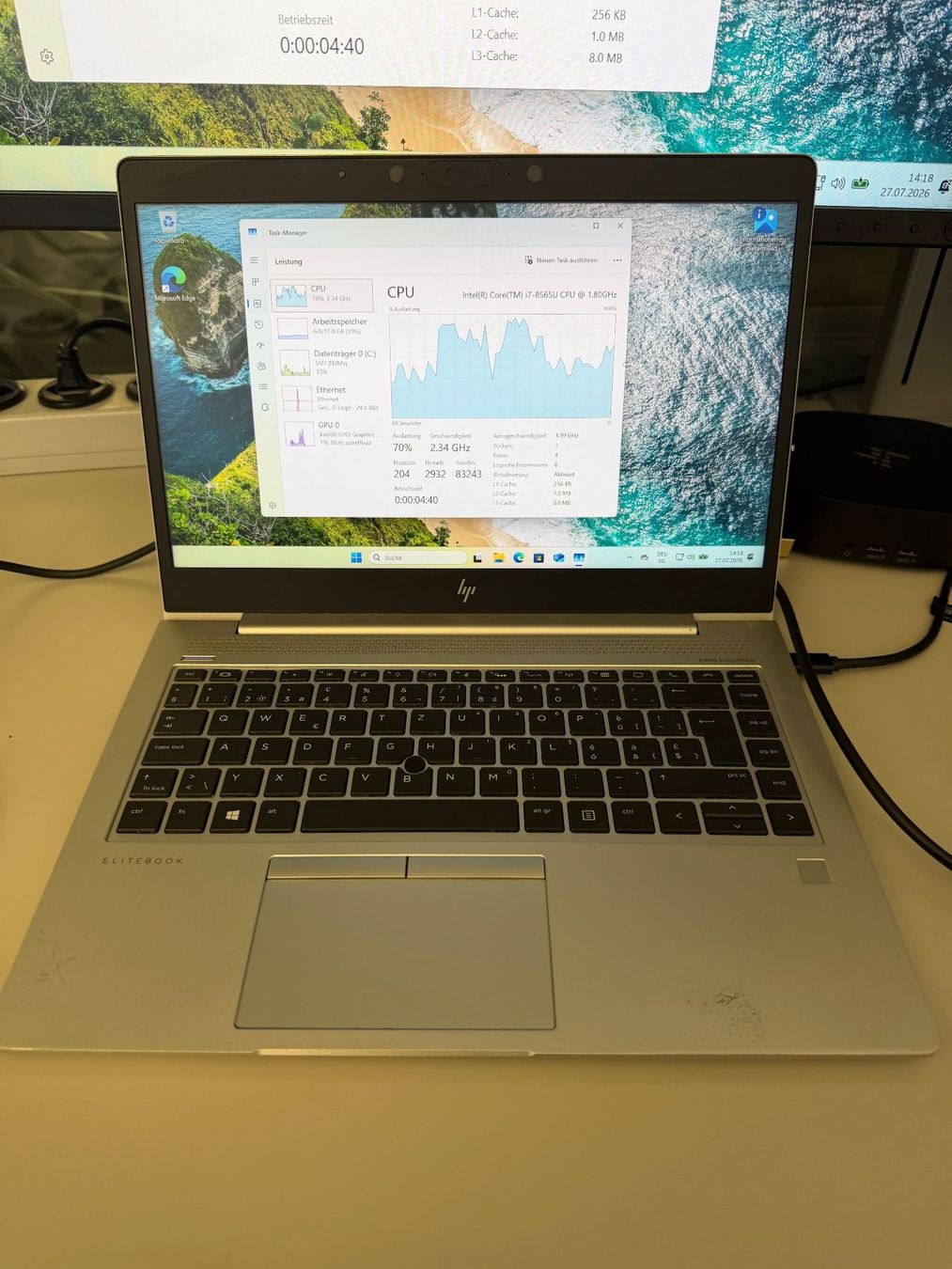 Hewlett Packard Portables: HP Elitebook 840 G6 – D'occasion à Lanzenhäusern par gtax11