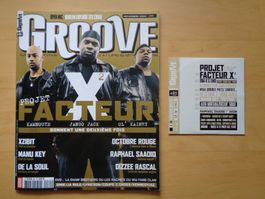 Groove Magazine Novembre 2004 + CD Xzibit Manu Key