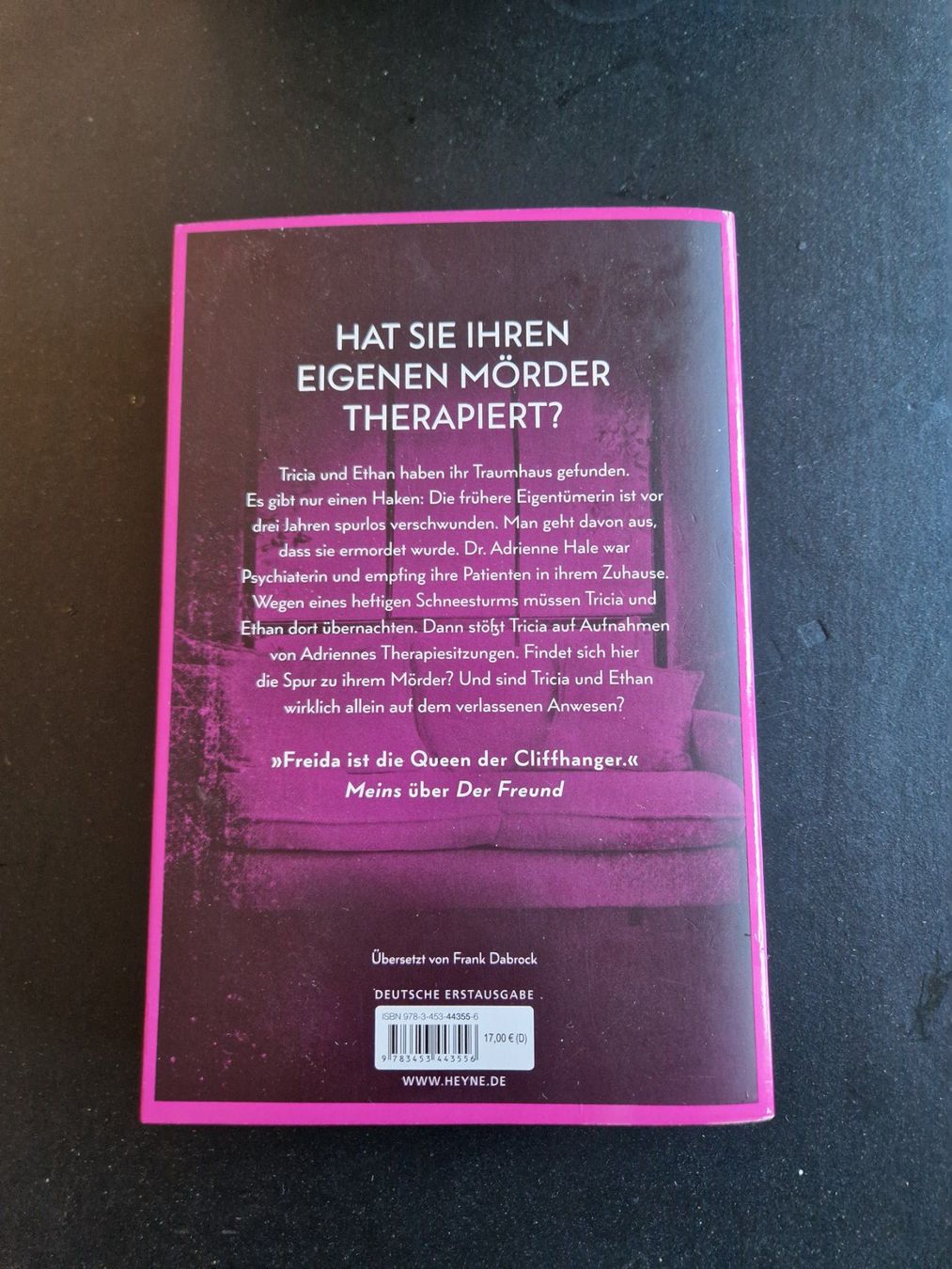 Libri: Die Psychiaterin von Freida McFadden – Usato da Kyburg venduto da zei_z76d 1