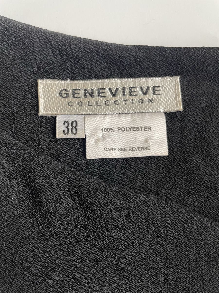 Vestiti: schwarzes Etuikleid mit  Glitzerbord Gr. 38 – Usato da Gockhausen venduto da AnneT07 3