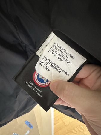 Canada Goose Parka Damen schwarz Grösse XS guter Zustand