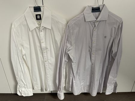 2 Stk. Original G-STAR Hemd  Grösse XL schmal geschnitten