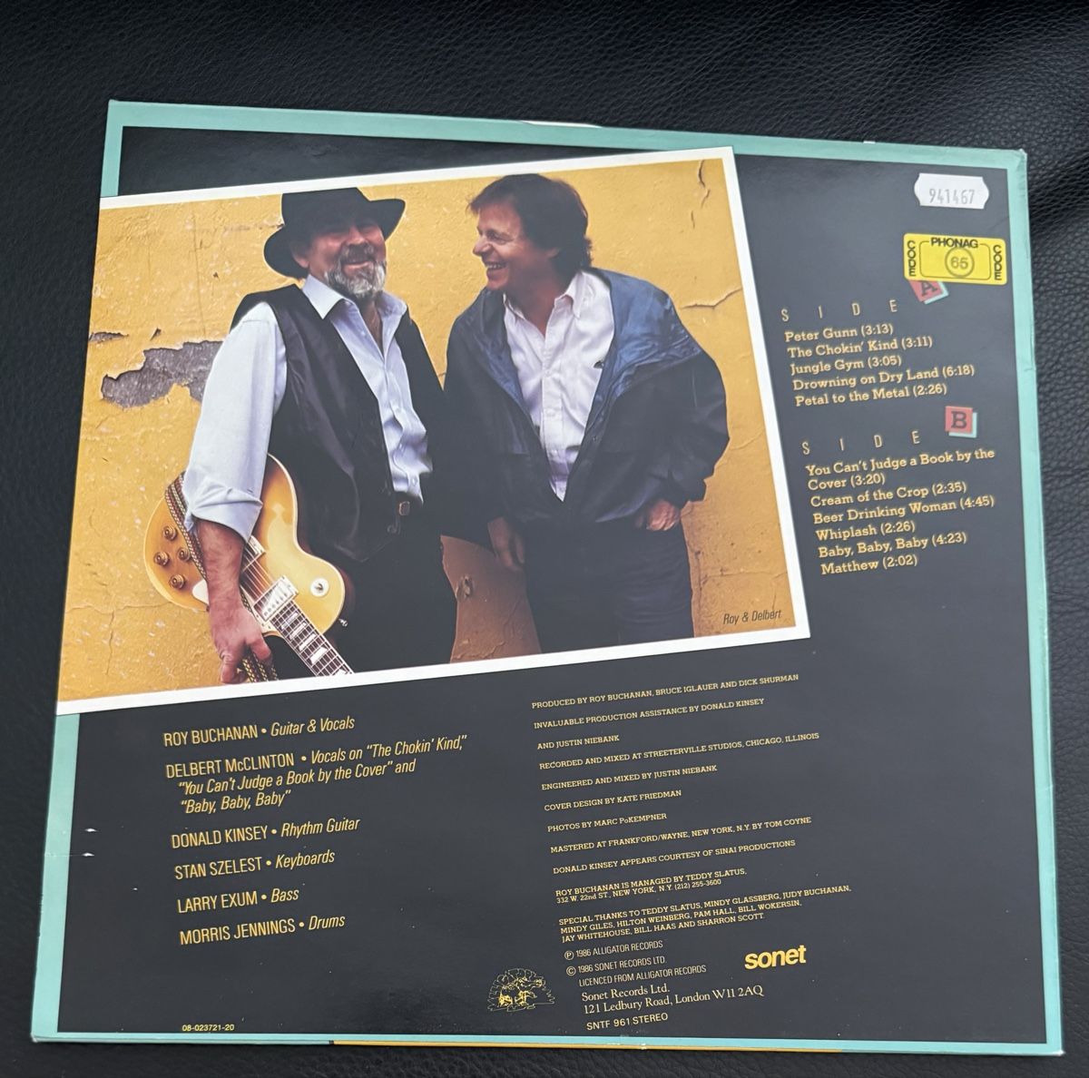 Schallplatten: Roy Buchanan Dancing on the Edge LP Schallplatte – Gebraucht aus Goldach von Donpancho 1