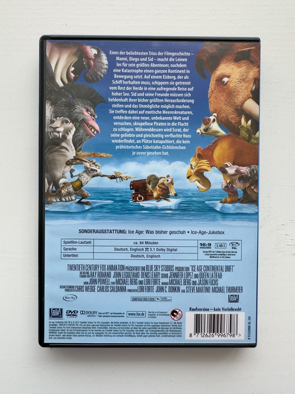 Tutti i DVDs: Ice Age 4 - Voll verschollen – Nuovo (secondo la descrizione) da Nottwil venduto da grabi77 1