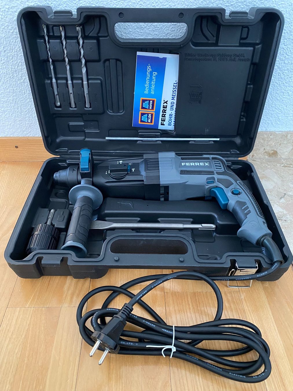 Ferrex Trapani: Bohr - und Meisselhammer  800 W – Nuovo e nell'imballaggio originale da Oberriet SG venduto da shanis