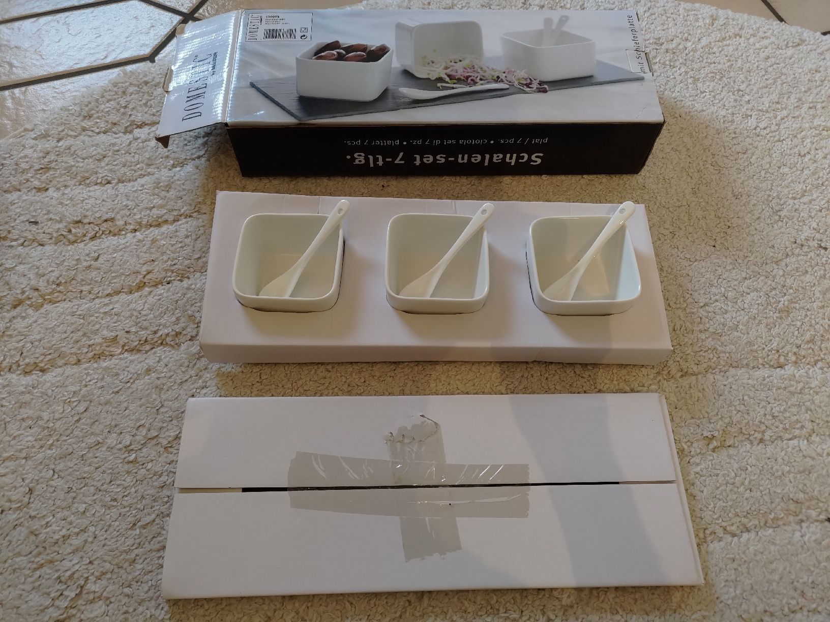 Set di piatti: Schalenset 7 teilig – Nuovo e nell'imballaggio originale da Muhen venduto da oli92er 4