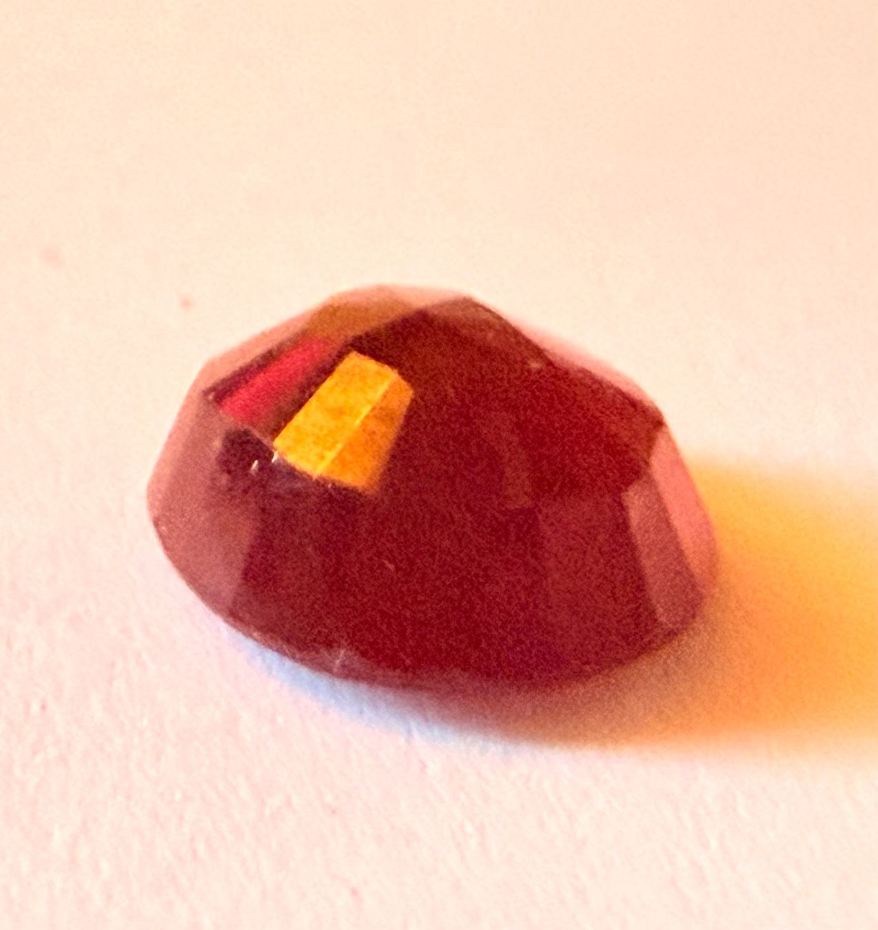 Pietre preziose: Natürlicher Pyrop Granat, 5,73ct, facettiert – Nuovo (secondo la descrizione) da Zuerich venduto da SonderArt-Wertgut 1