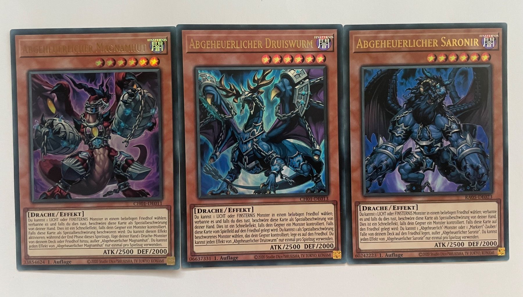 Yugioh Sammelbilder & Trading cards: YuGiOh Abgeheurlich Set – Neu (gemäss Beschreibung) aus Altstätten SG von ChangeMaker