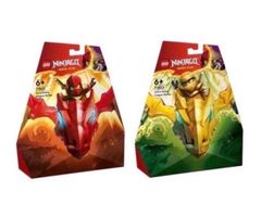71801 & 71803 Ninjago Kais & Arin's Rising Dragon S. LEGO