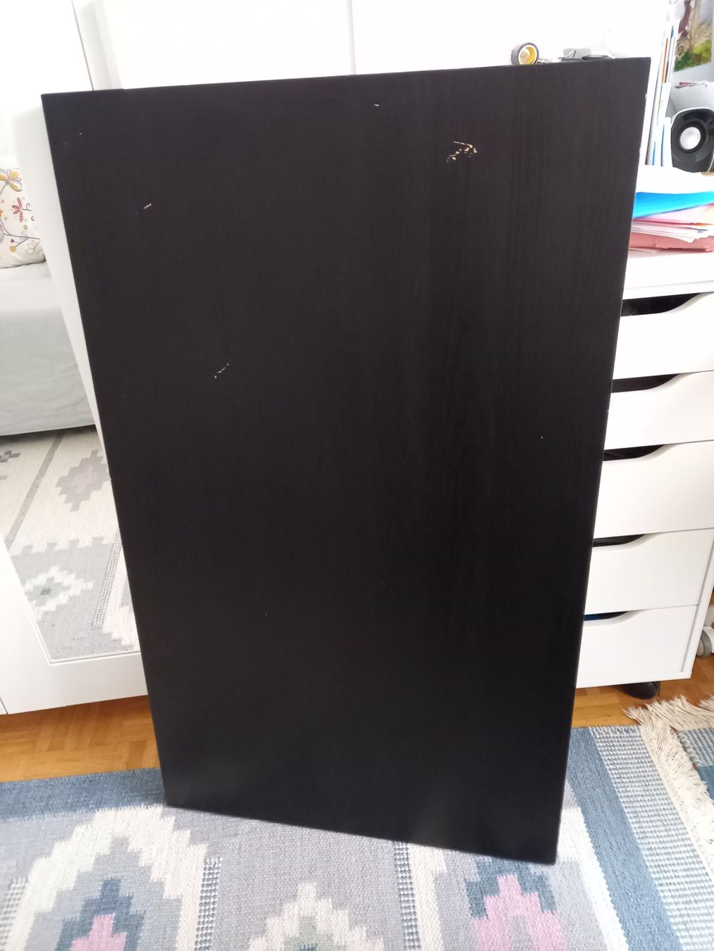 Ikea Scaffali: Etagère noire avec 4 éléments amovibles et interchangeables – Usato da Nyon venduto da Annapolis79 4
